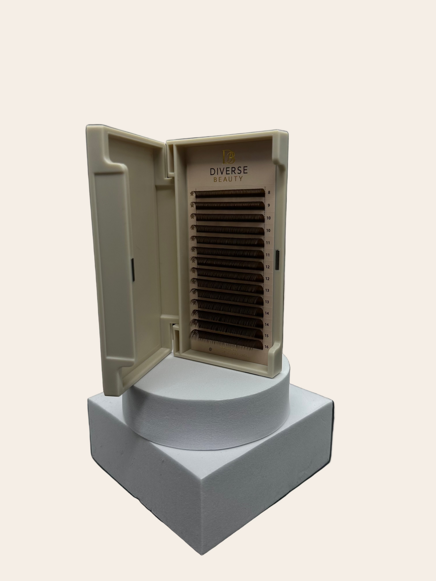 Mocha Brown Volume Lash Trays